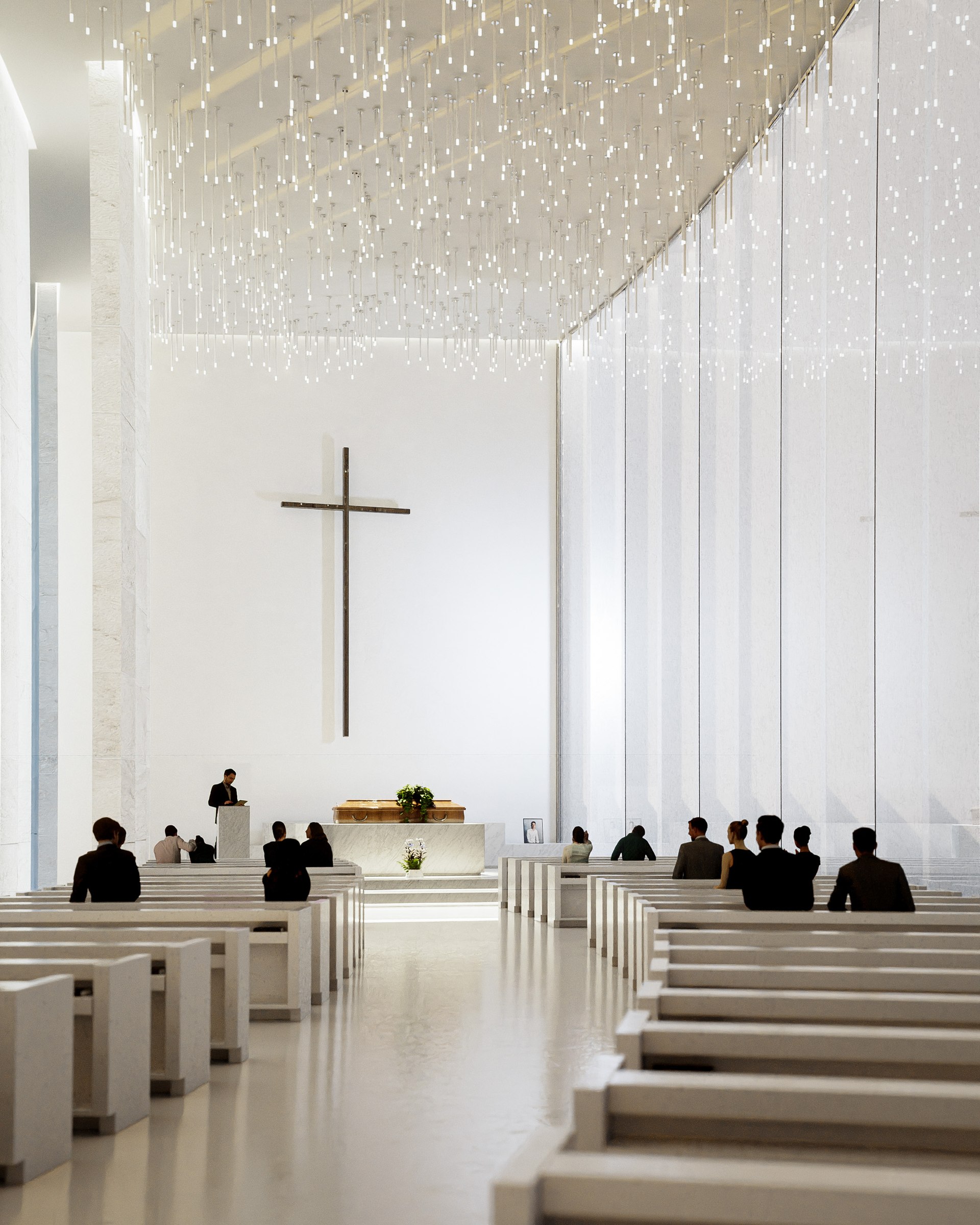Halo Funeral Center, detail