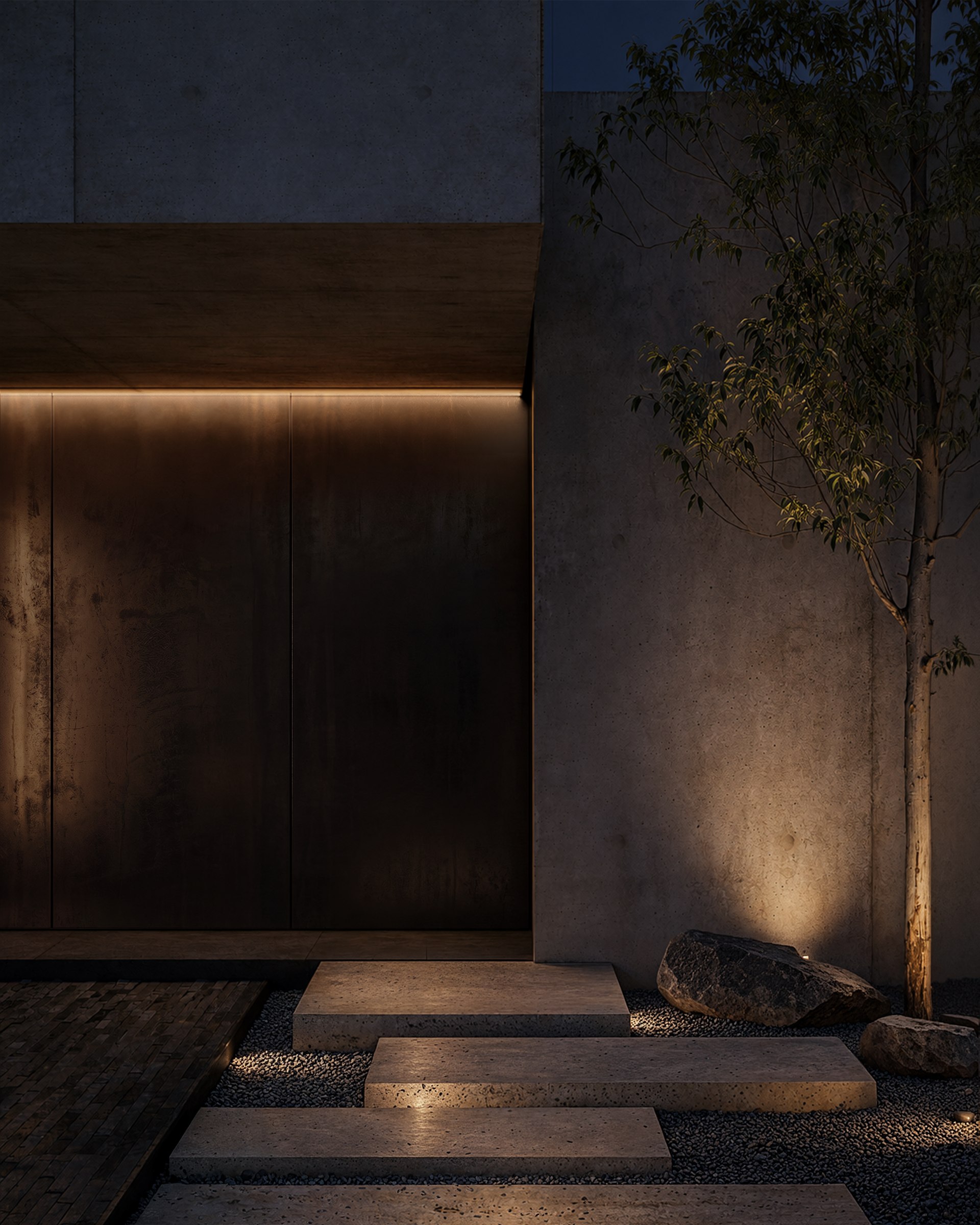La Noria House, detail
