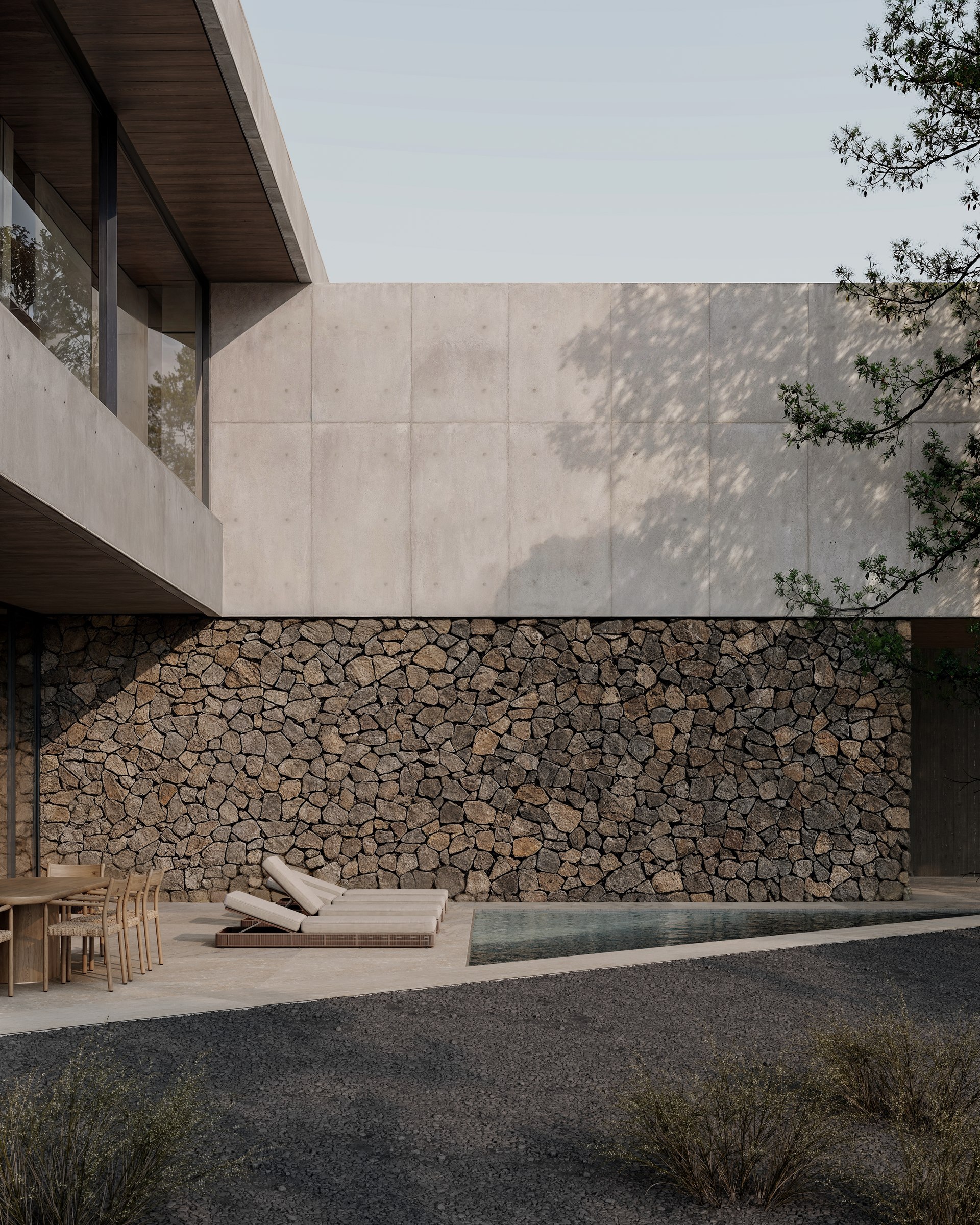 La Noria House, detail