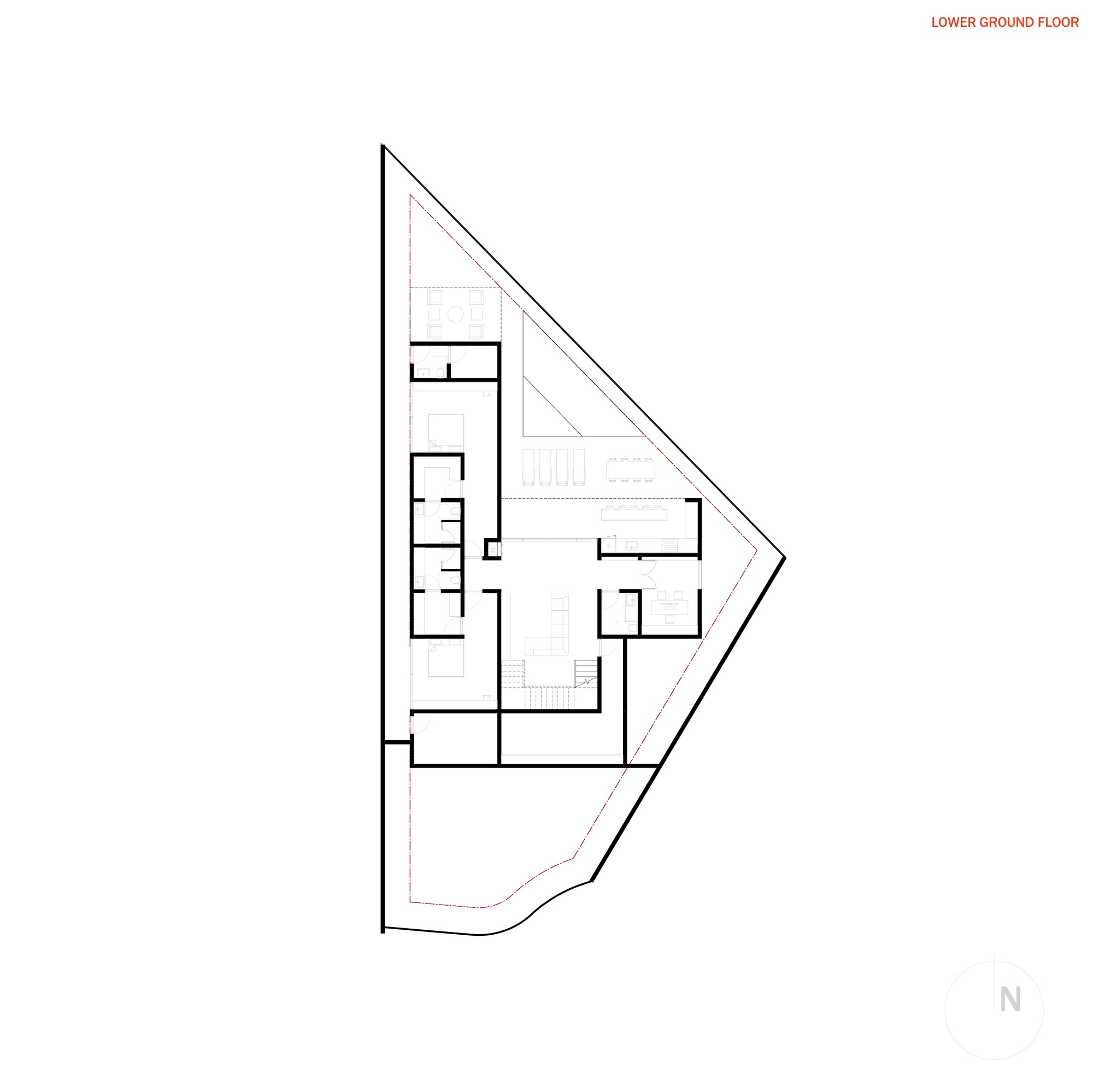 La Noria House, plan