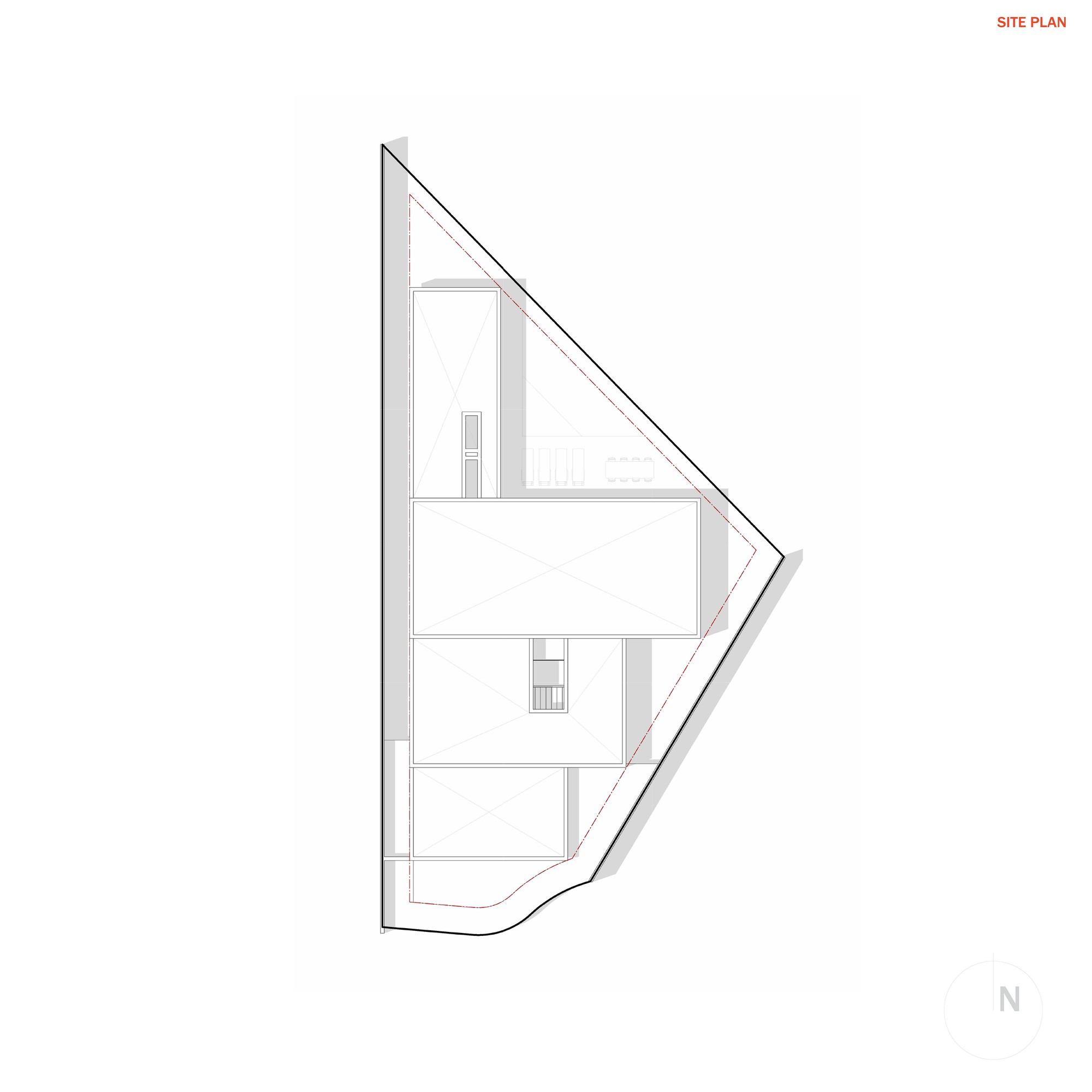 La Noria House, plan