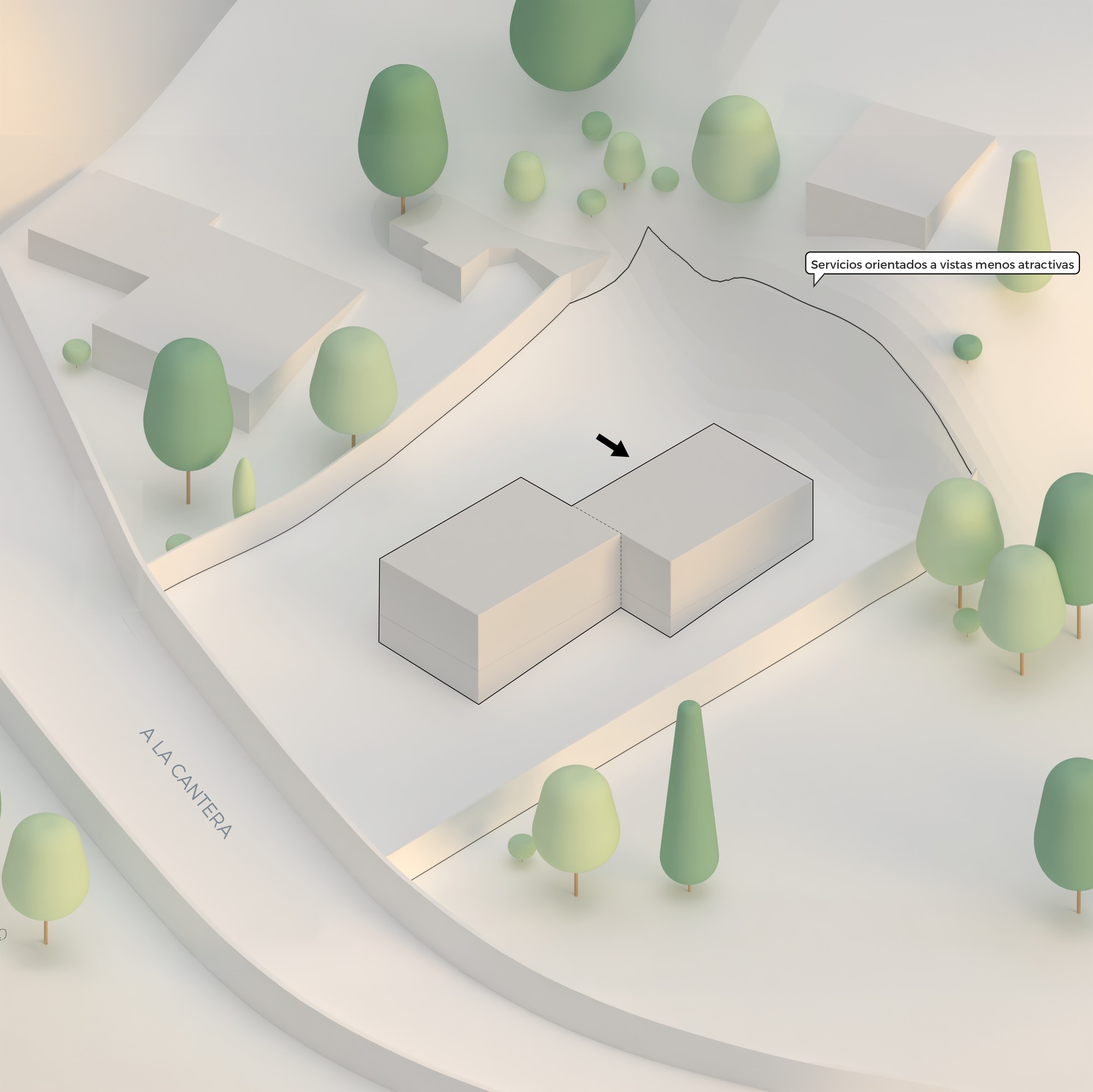 San Francisco House, diagram