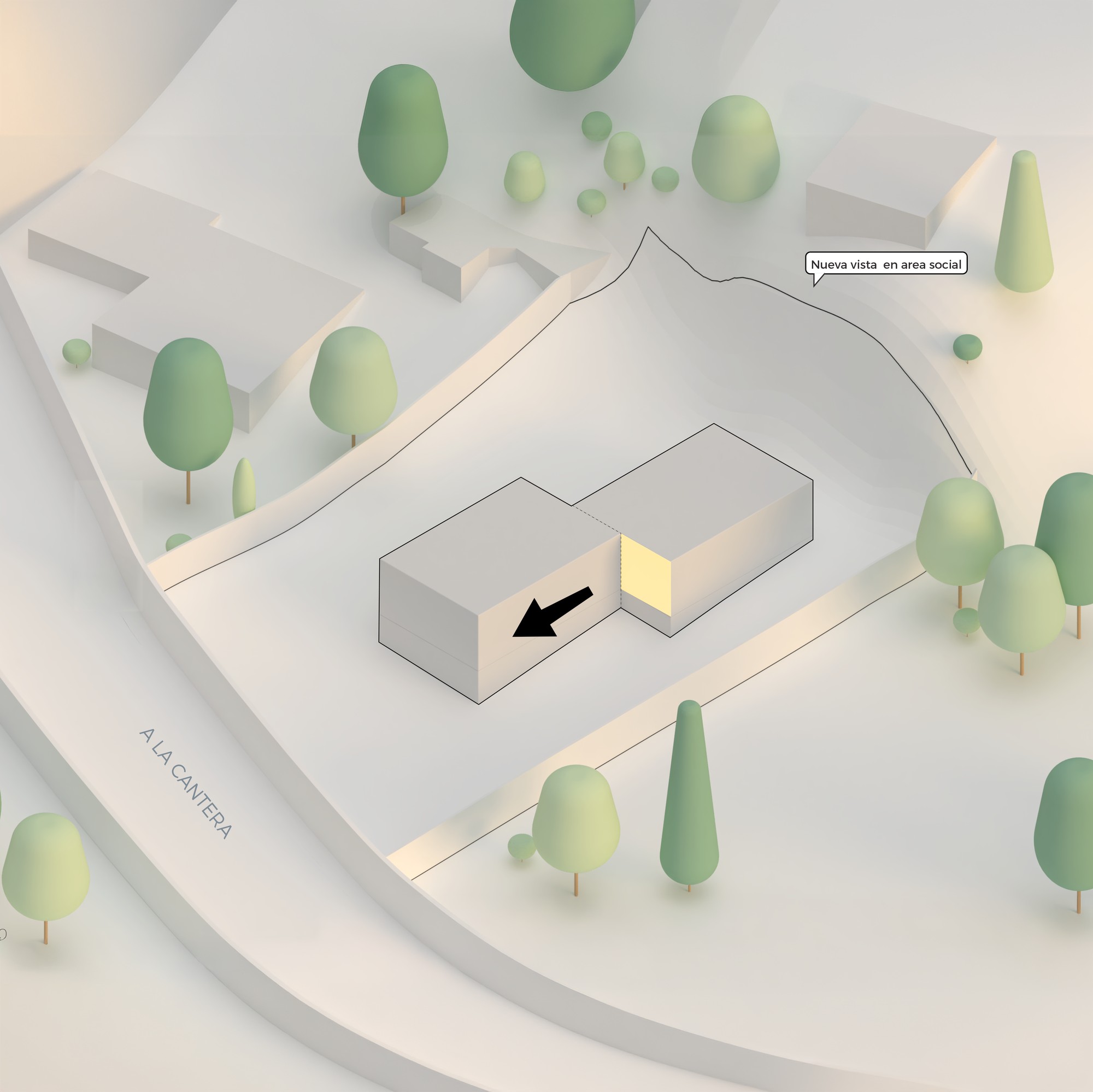 San Francisco House, diagram