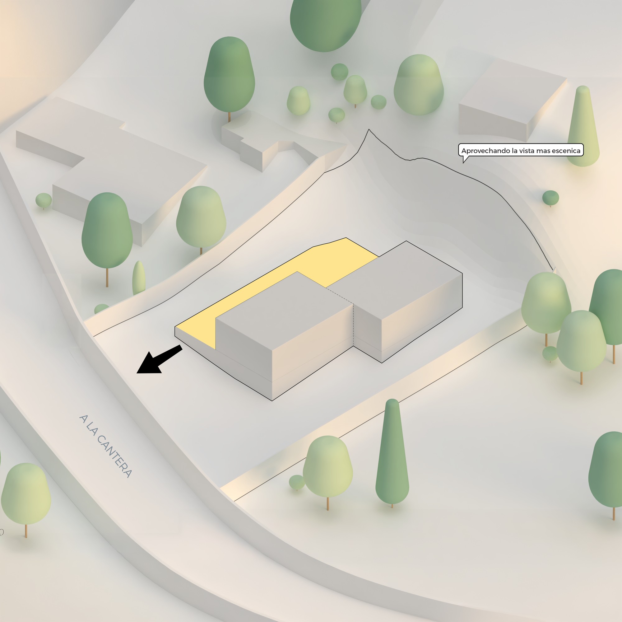 San Francisco House, diagram