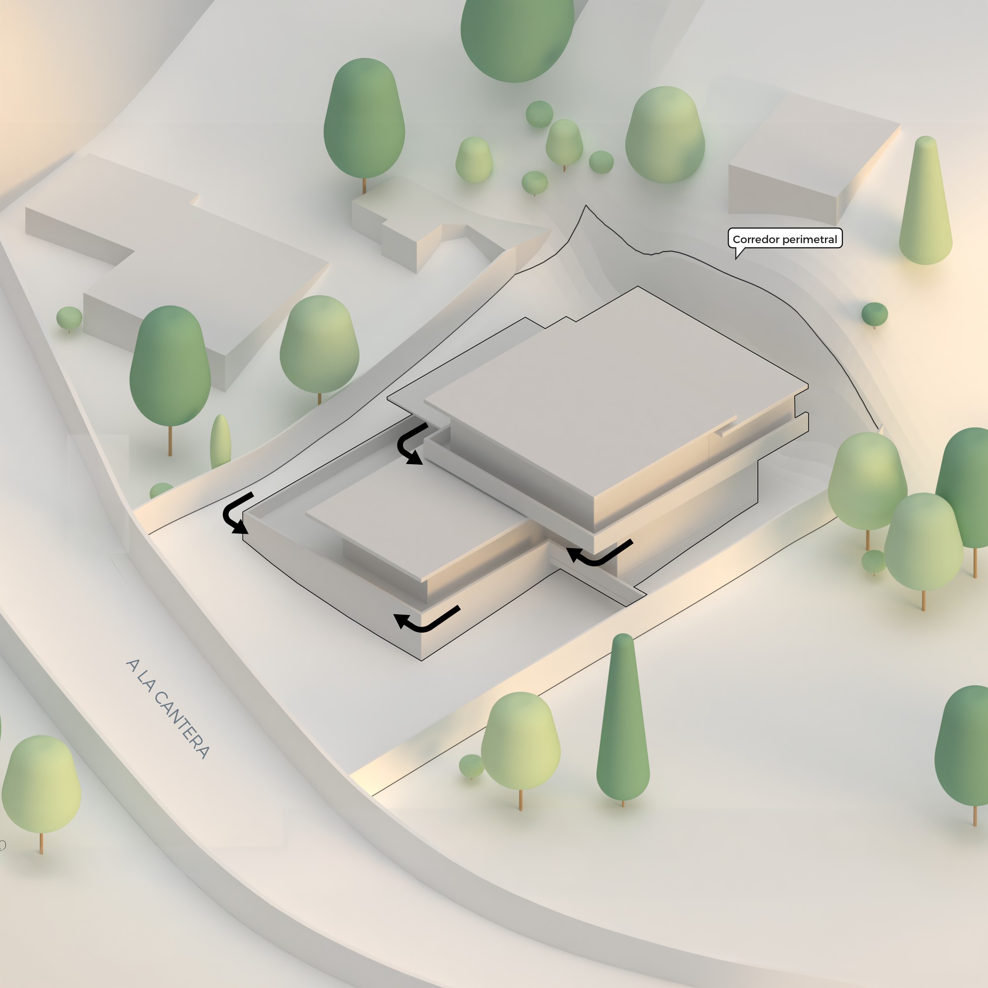 San Francisco House, diagram