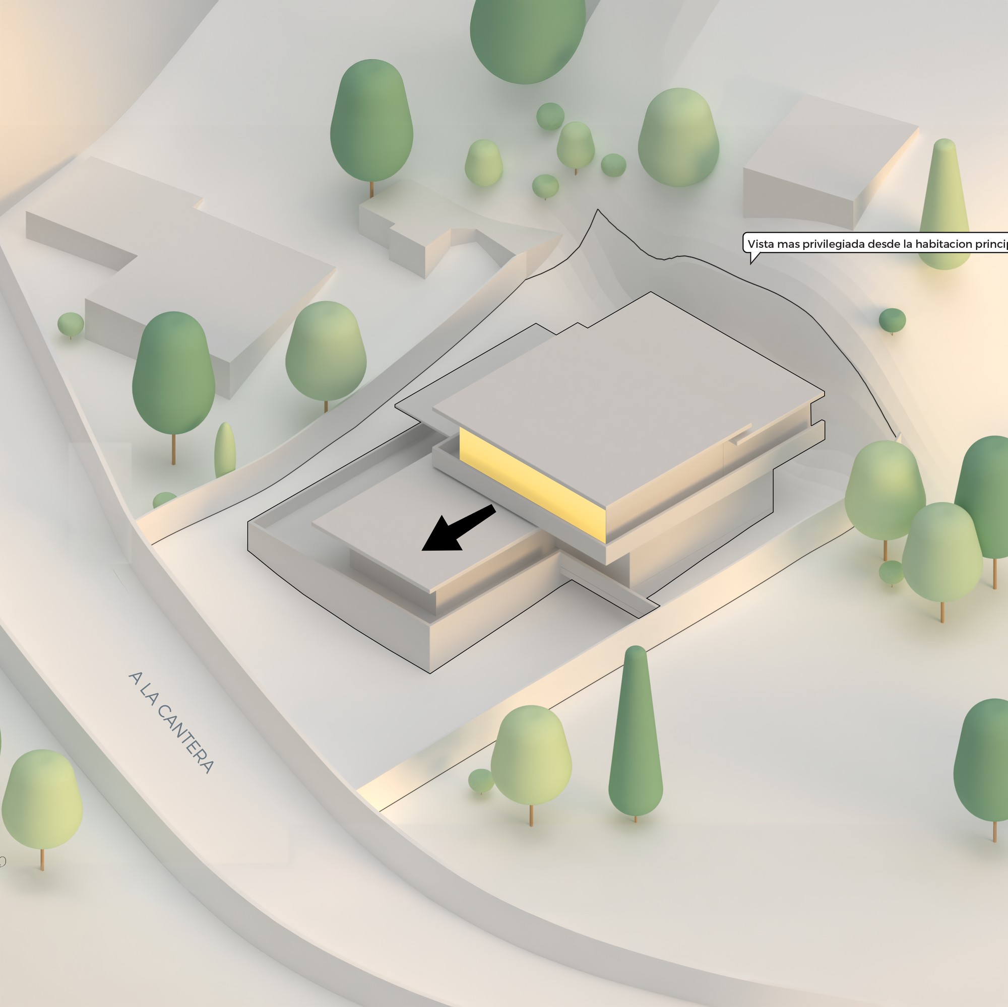 San Francisco House, diagram